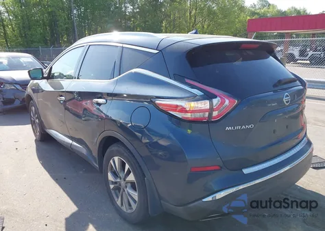2015 Nissan Murano Sl z USA, uszkodzony, nr VIN 5N1AZ2MH3FN208306